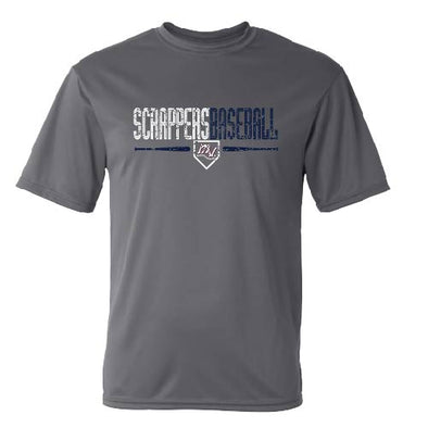 Scrappers Youth Graphite Performance Tee
