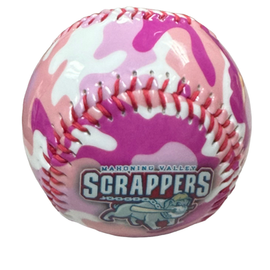 Pink Camo Scrappers Baseball