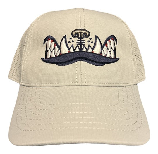 Adult Adjustable Grey Teeth Hat