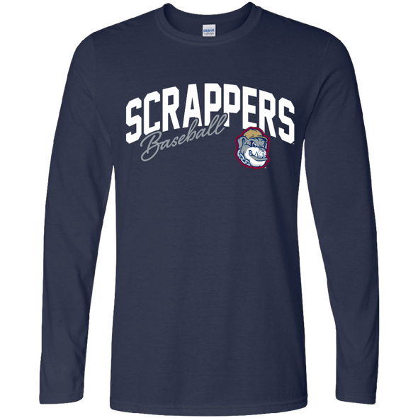 Navy Scrappers Long Sleeve Tee