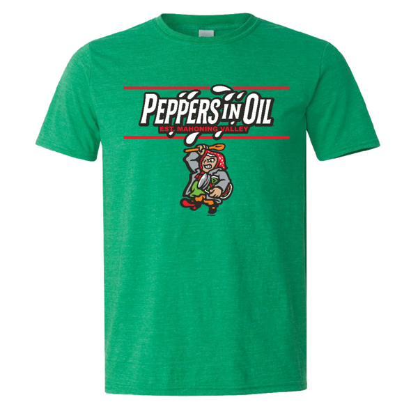 Adult Green Peppers in Oil Tee