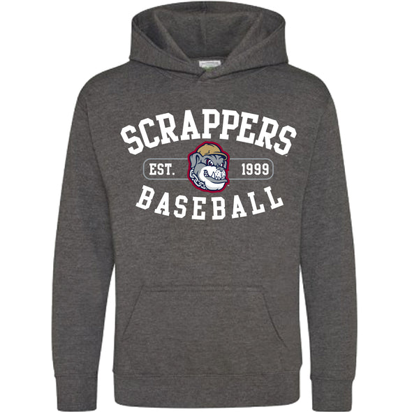 Youth Scrappy Charcoal Hoodie