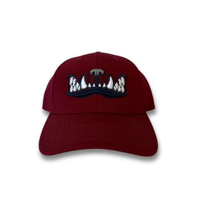 Youth Maroon Teeth Hat