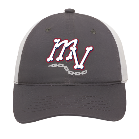 MV Charcoal/White Youth Adjustable Hat