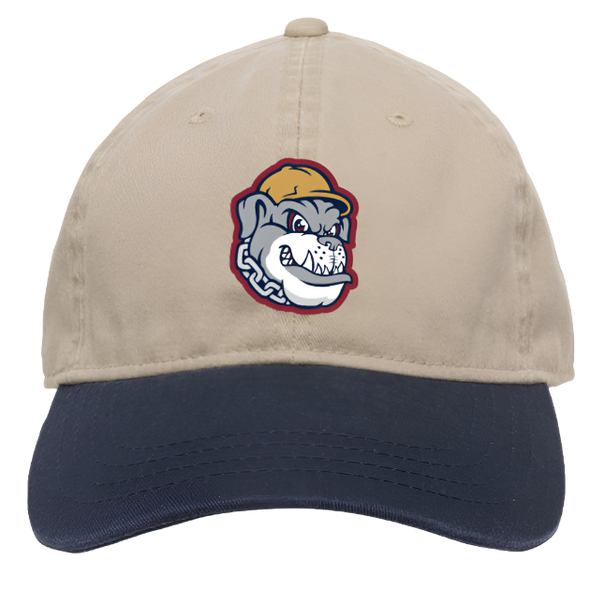 Khaki/Navy Adult Scrappy Head Hat