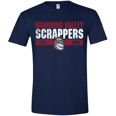 Blue Mahoning Valley Scrappers est. 1999 T-Shirt