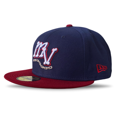 New Era Mahoning Valley Scrappers MV Fitted Hat